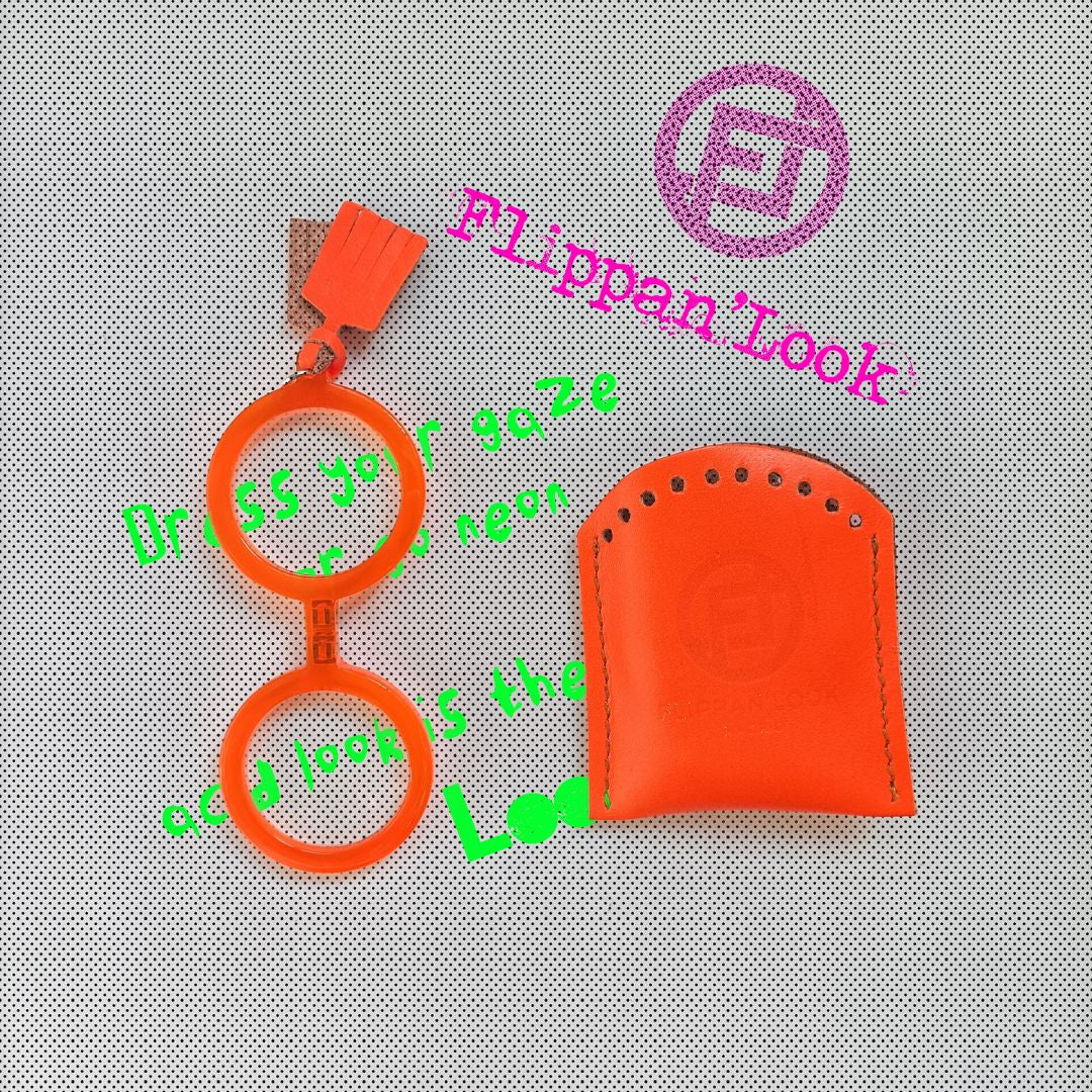 LENTES UOMO NARANJA FLÚOR FL00453C