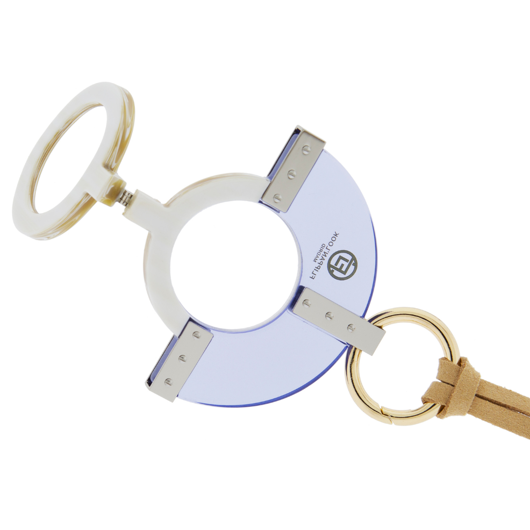 COLGANTE-LENTES 60s AZUL FL00442C