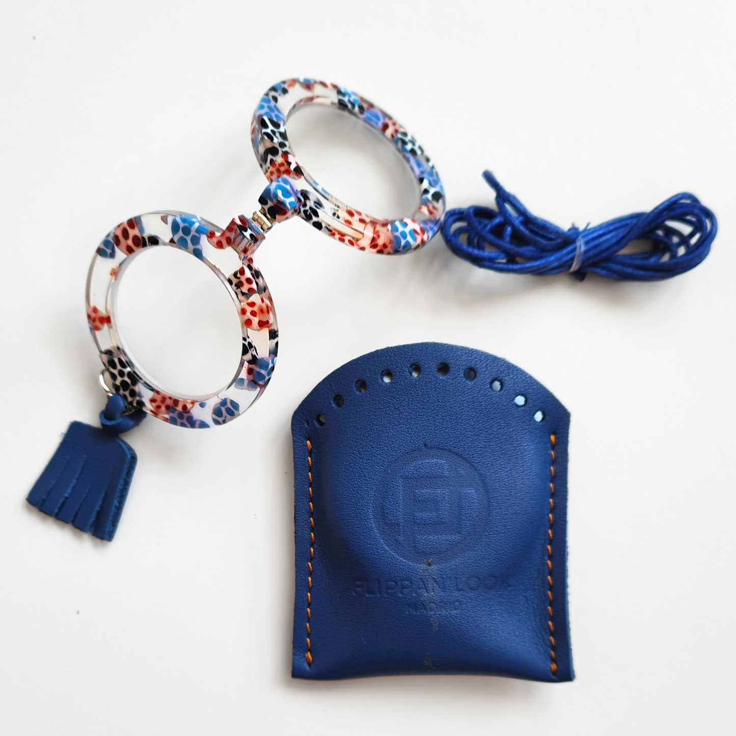 LENTES UOMO LUNARES AZUL FL00474C