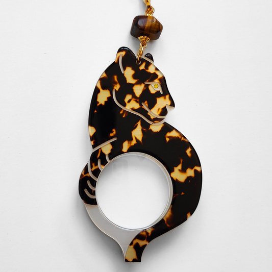 COLGANTE GAFAS LEOPARDO