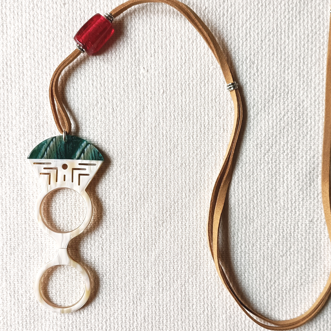 Tuareg tribal verde FL00377C