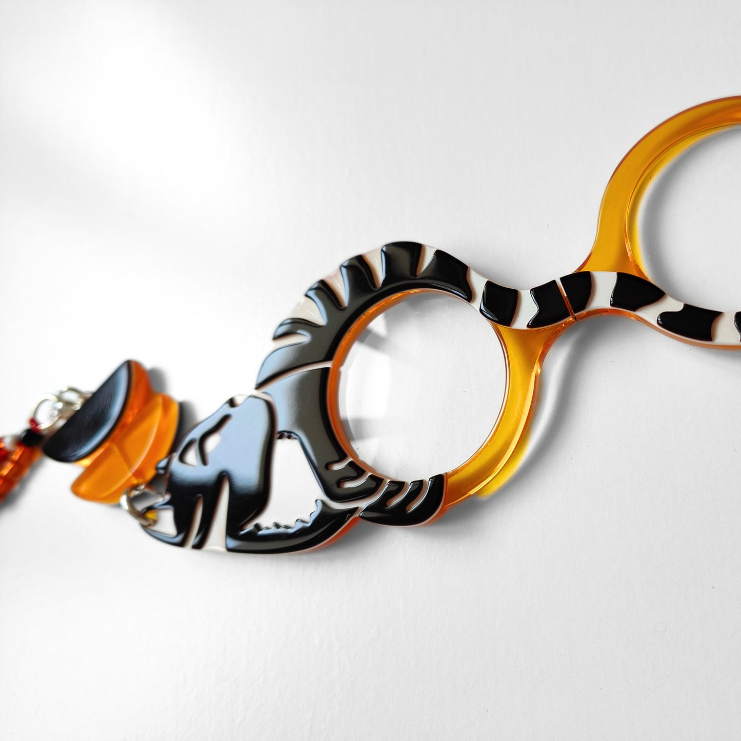 COLGANTE-LENTES GATO WARHOL NARANJA FL00479C