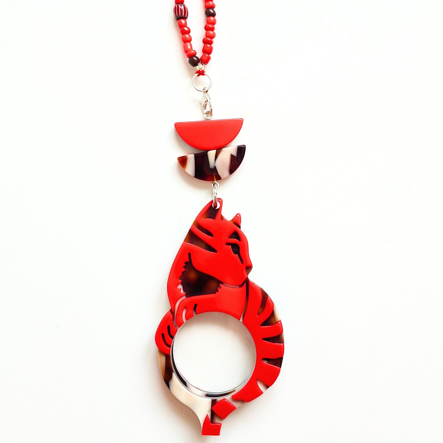 Gato Warhol rojo FL00478C